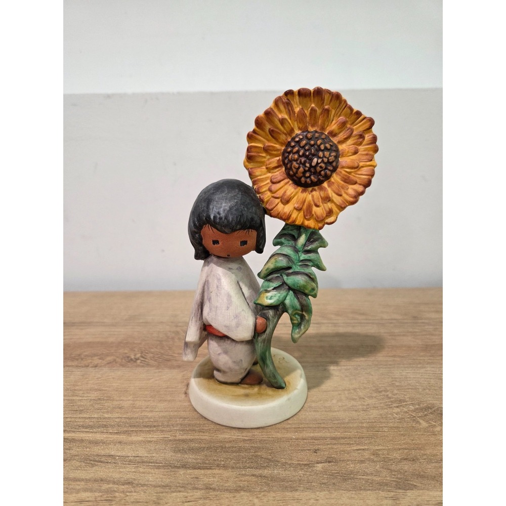 Vintage Degrazia The Sunflower Figurine Goebel West Germany 6.5''